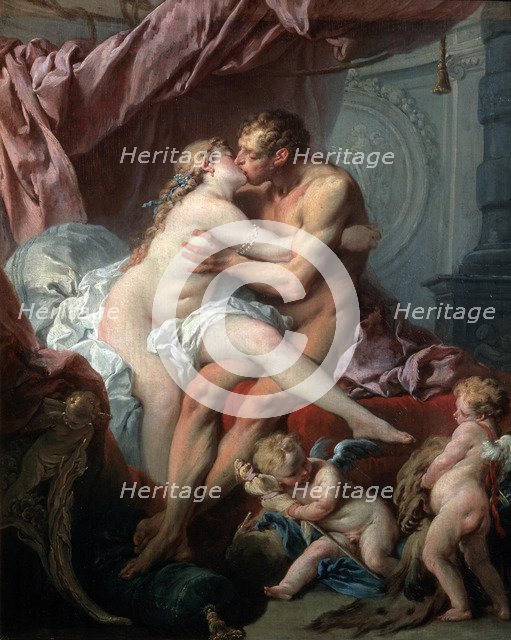 'Heracles and Omphale', 18th century.  Artist: François Boucher