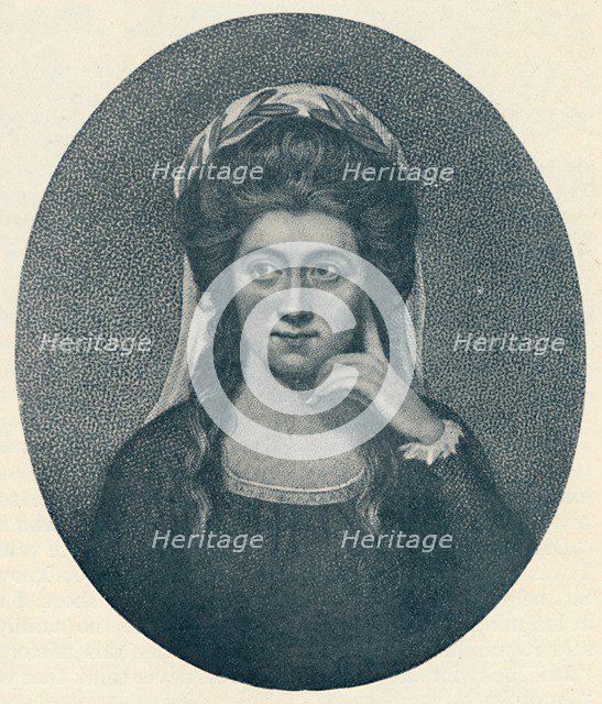 'Anna Seward (b. 1747, d. 1809)', 1907. Artist: Unknown.