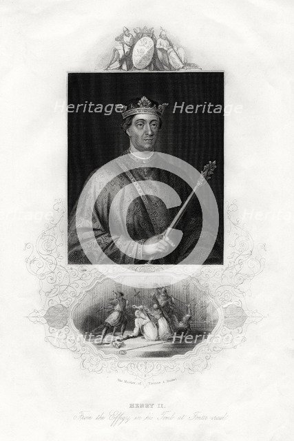 Henry II, King of England, 1860. Artist: Unknown