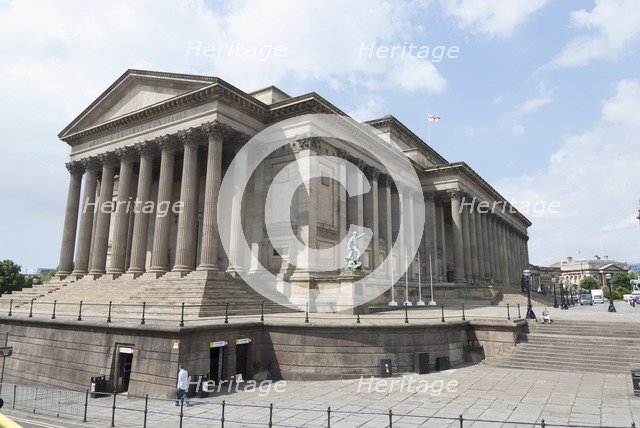UK, Liverpool, St George's Hall, 2009. Creator: Ethel Davies.