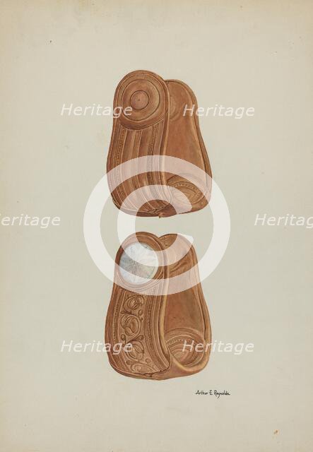 Stirrups, c. 1940. Creator: Arthur P. Reynolds.