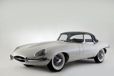 Jaguar E type 1961. Artist: Simon Clay.