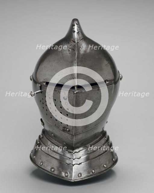 Helmet, c. 1560 - 1580. Creator: Unknown.