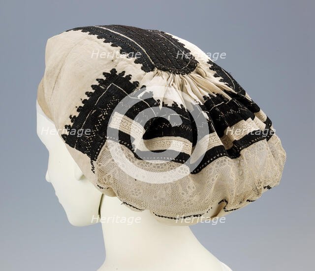 Cap, Slovak, 1840-60. Creator: Unknown.