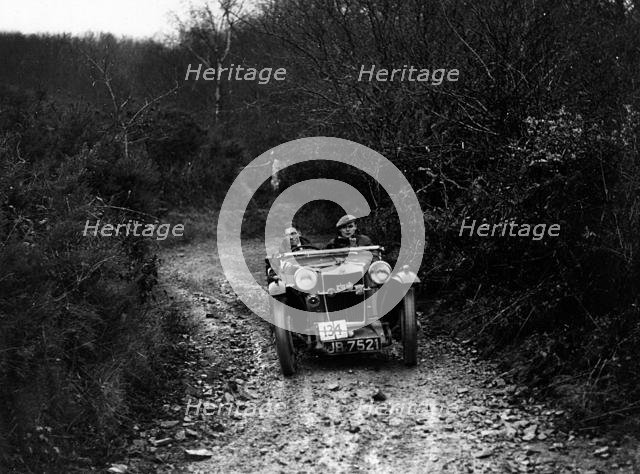 1935 MG PB Cream Cracker Ex works trials car C.A.N. May. Creator: Unknown.