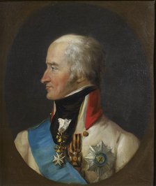 Portrait of Count Levin (Leonty) August Theophil von Bennigsen (1745-1826), c. 1810. Artist: Stroely (Stroehling), Peter Eduard (1768-1826)