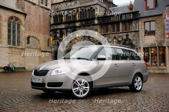 Skoda Fabia Estate 2007. Artist: Simon Clay.