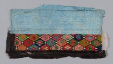 Trouser Band, China, Qing dynasty (1644-1911), 1875/1900. Creator: Unknown.