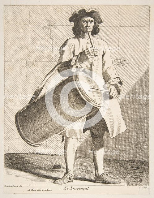 A Man From Provence, 1737. Creator: Caylus, Anne-Claude-Philippe de.