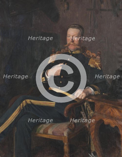 Patrick Baron Seton (1849-1911), born in Scotland, active in Sweden and Scotland..., 1891. Creator: Ivar Nyberg.