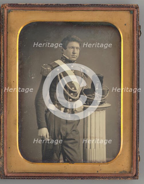 Untitled (Portrait of a Standing), 1848. Creator: Unknown.