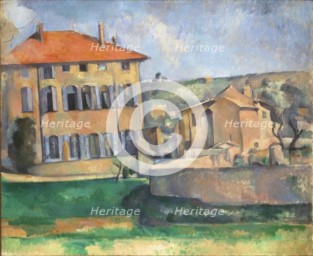 House and Farm at Jas de Bouffan.