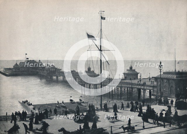 'Brighton - The West Pier', 1895. Artist: Unknown.