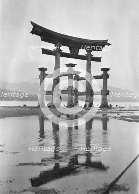 Itsukushima Shinto Shrine, Japan, 1908. Creator: Arnold Genthe.