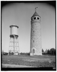 Water tower, Fort Ethan Allen, Burlington, Vt., c1907. Creator: Unknown.