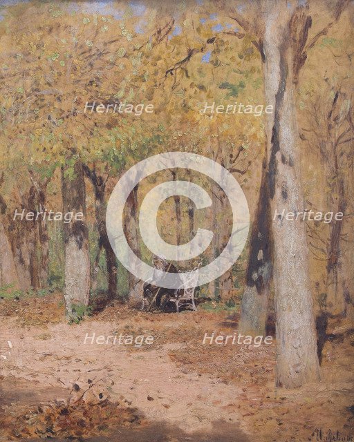 Autumn Musings, 1883. Artist: Levitan, Isaak Ilyich (1860-1900)