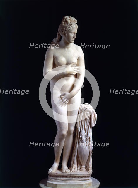 Capitoline Venus (Roman copy from a Greek Original), 2th century BC. Creator: Art of Ancient Rome, Classical sculpture  .