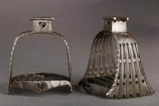 Pair of Stirrups, Spanish, late 16th century - early 17th century. Creator: Unknown.