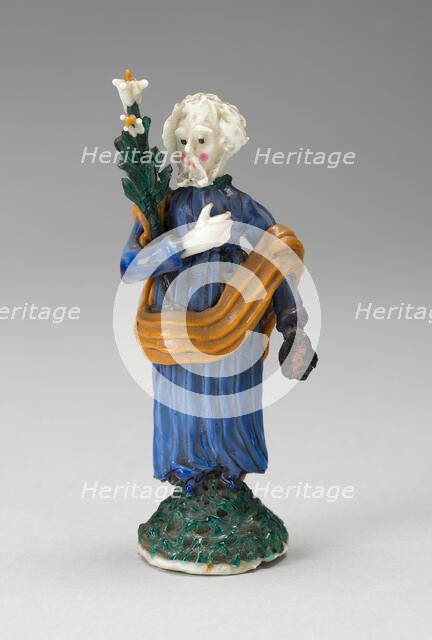 Man, France, Early 18th century. Creator: Verres de Nevers.