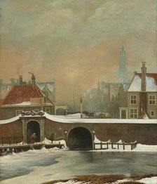 The Raampoortje in Amsterdam, 1809. Creator: Cornelis Troost.