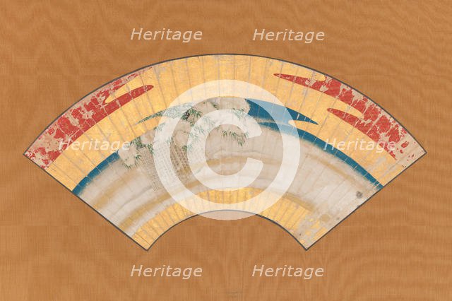 Breaking a Plum Branch on a Snowy Night; Bamboo in Snow, 19th century. Creator: Attributed to Reizei Tamechika (1823-1864).