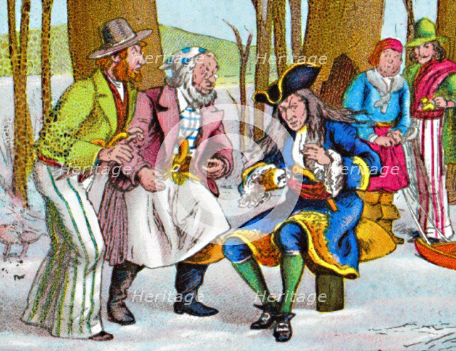 'A warm seat', c1905. Artist: Unknown.