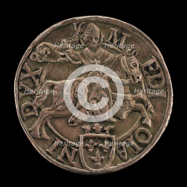 Saint Ambrose [reverse], 1500/1512. Creator: Unknown.