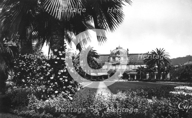 View of Albert I Gardens and the Casino, Nice, South of France, early 20th century. Artist: Unknown