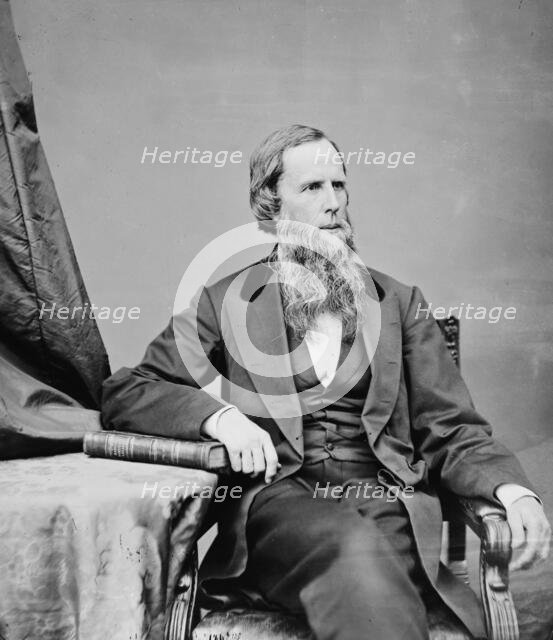 William Hanford Upson of Ohio, between 1860 and 1875. Creator: Unknown.