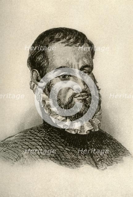 'Portrait of Pedro Menendez de Aviles, showing Spanish dress', c1570-1580, (1937). Creator: Unknown.