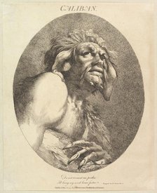 Caliban (Twelve Characters from Shakespeare), May 20, 1775. Creator: John Hamilton Mortimer.