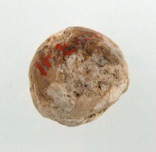 Cherry Stone from a Tomb, Frankish, 500-600. Creator: Unknown.