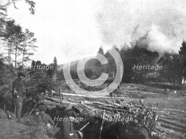 'Dans les Vosges; Les progres de l'armee Dubail, du 4 au 14 aout', 1914. Creator: Unknown.