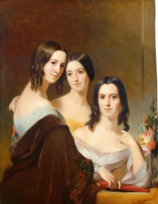 The Coleman Sisters, 1844. Creator: Thomas Sully.