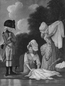 The Camp Laundry, February 14, 1782., February 14, 1782. Creator: Anon.