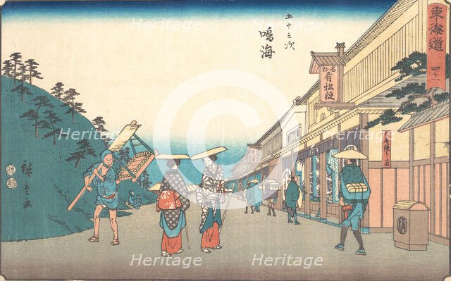 Narumi, ca. 1840., ca. 1840. Creator: Ando Hiroshige.