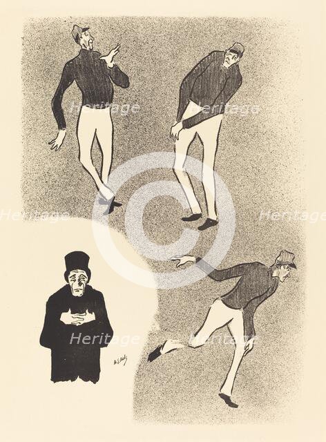 Clowns, 1893. Creator: Henri-Gabriel Ibels.