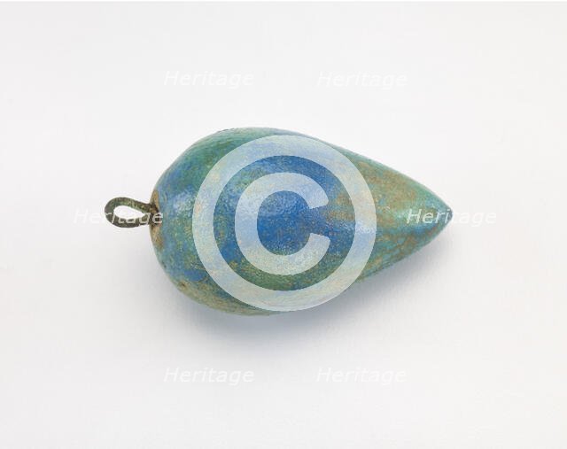 Egg-shaped ornament, Late Period, 404-399 BCE. Creator: Unknown.