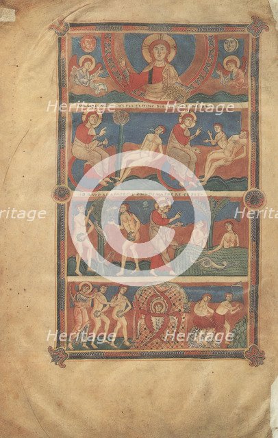 The Pantheon Bible, 1125-1130. Artist: Anonymous  