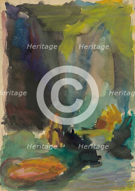 At the river, 1940-1944. Creator: Ján Novák.