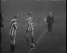 Female Football Players, 1920s. Creator: British Pathe Ltd.