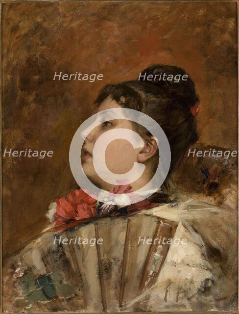 Portrait of General Tatyana Petrovna Babtsenko, 1889. Creator: Paul Alexander Svedomsky.