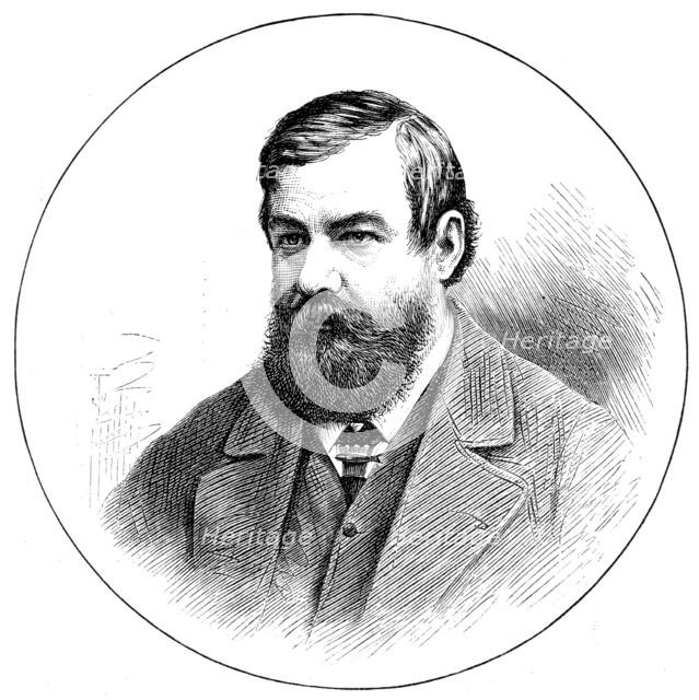 The late Mr. Frank Buckland, 1881. Creator: Unknown.