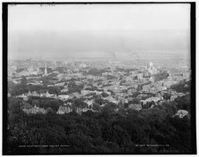 Montreal from Mount Royal, between 1890 and 1901. Creator: Unknown.