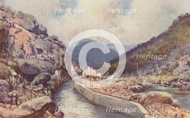 'Australian Irrigation Works', 1923. Creator: Unknown.