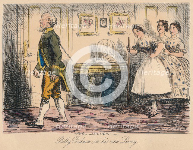 'Billy Balsam in his new Livery', 1865. Artist: John Leech.