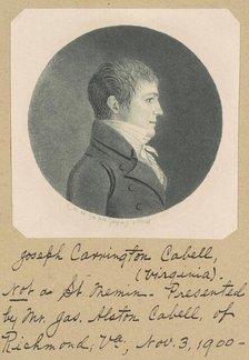 James Campbell, c. 1804 (printed 1887). Creator: Charles Balthazar Julien Févret de Saint-Mémin.