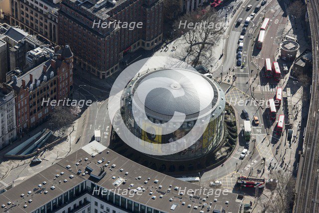 BFI IMAX Cinema, South Bank, Lambeth, London, 2018. Creator: Historic England Staff Photographer.