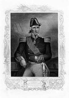 Edmund Lyons, 1st Baron Lyons, Commander of the Black Sea Fleet, 19th century.Artist: DJ Pound