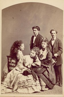 Wohes Family, New York, 1870s. Creator: Jeremiah Gurney.